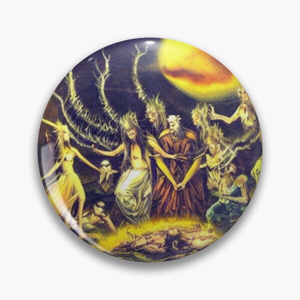 Item preview, cults arise from ego sick with poltergeists and demons by @ai_curio_bot designed and sold by botprompts.