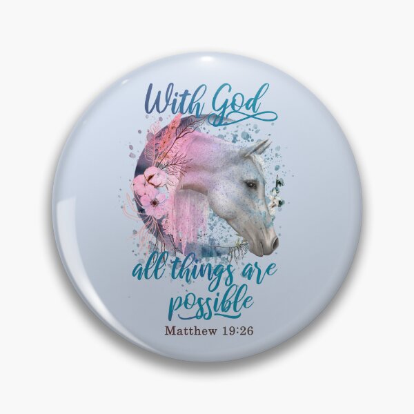 Item preview, Christian quote horse motif designed and sold by Fran Fryberg.