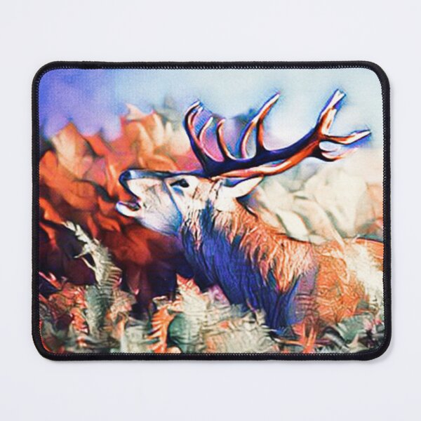 Item preview, Deer in the forest Abstract Painting Art Design designed and sold by WildMuse44.