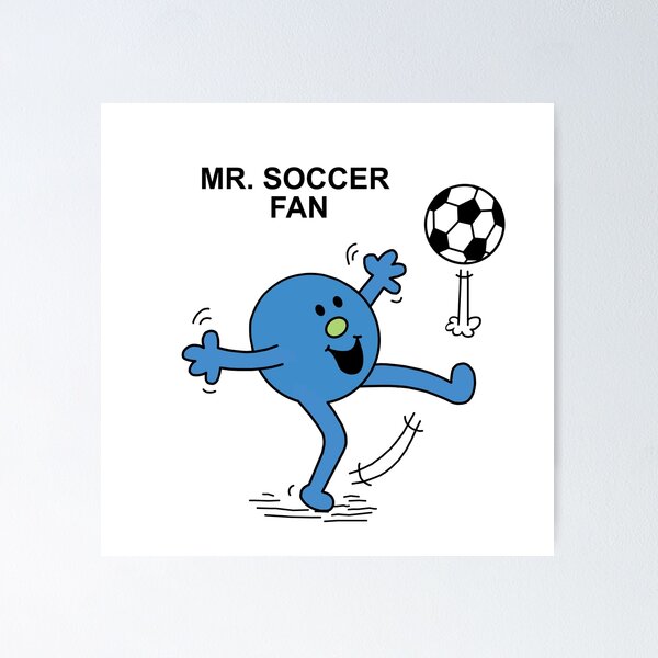 Item preview, Mr. Soccer Fan designed and sold by Scat the cat.