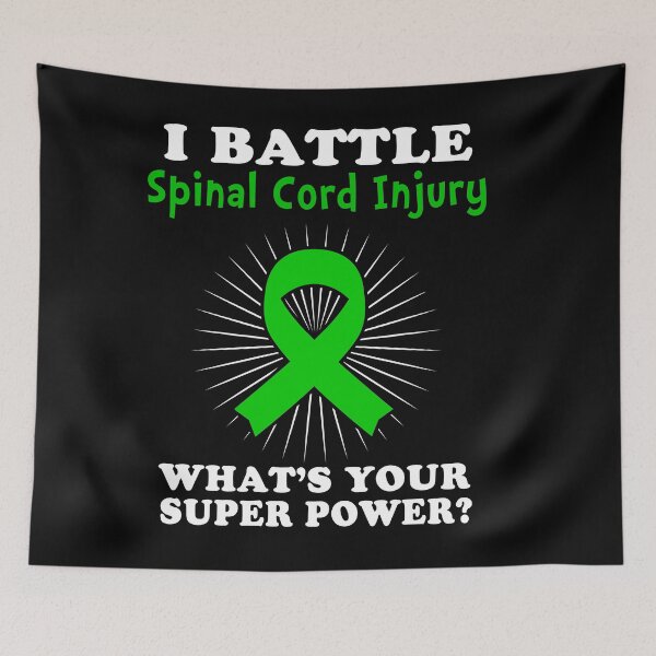 Item preview, I Battle Spinal Cord Injury Funny Spinal Cord Injury Warrior Gift designed and sold by rechardtee.