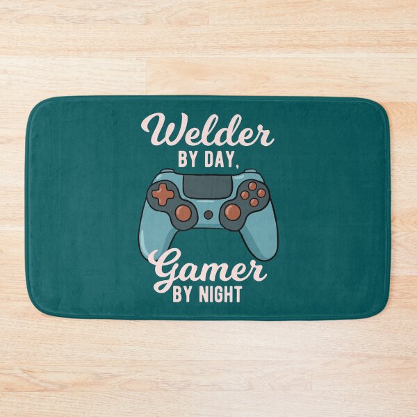 Item preview, Welder By Day Gamer By Night   designed and sold by ShotgunWiler.