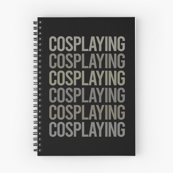 Item preview, Arte de texto gris Cosplaying Cosplay Cosplayer designed and sold by TartSpiderWeb.