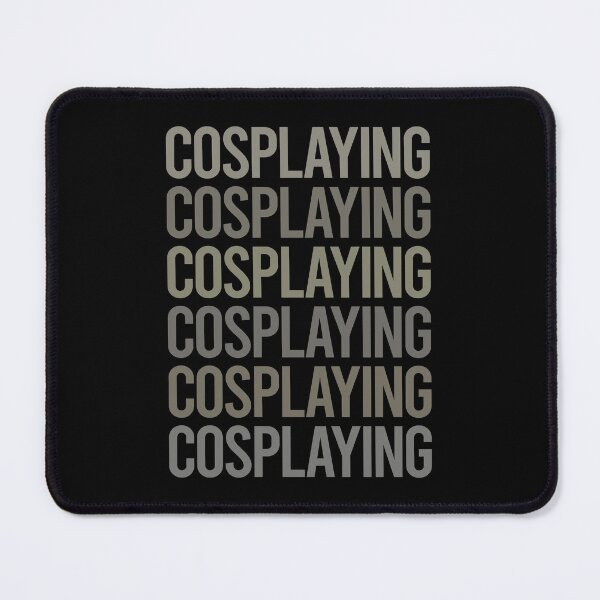 Item preview, Gray Text Art Cosplaying Cosplay Cosplayer designed and sold by TartSpiderWeb.