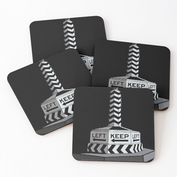 Item preview, Black Diamond Corner - Keep Left designed and sold by TAC1870.