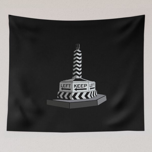 Item preview, Black Diamond Corner - Keep Left designed and sold by TAC1870.