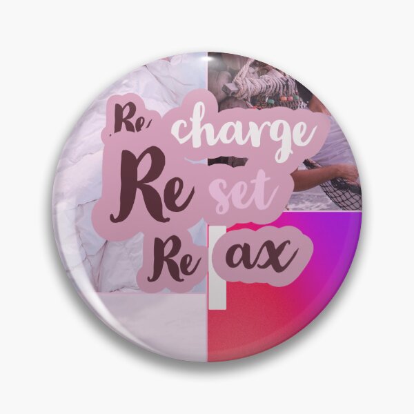 Item preview, Recharge, reset, relax designed and sold by Dezza2022.