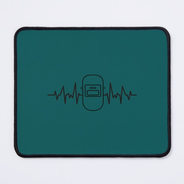 Item preview, Welder Helmet Heart Rate (Black)    designed and sold by ShotgunWiler.
