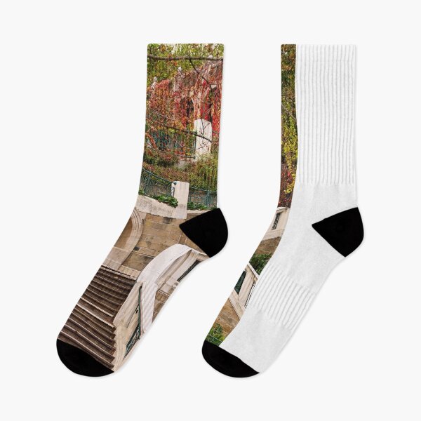 Item preview, Strudlhofstiege an old staircase in Vienna Austria autumn season  designed and sold by goceris.