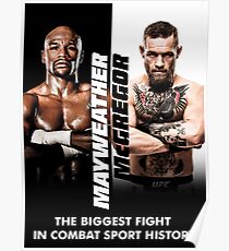 McGregor VS Mayweather The Money Fight Poster