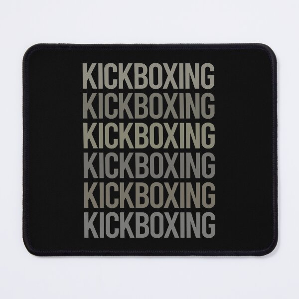 Item preview, Gray Text Art Kickboxing designed and sold by TartSpiderWeb.