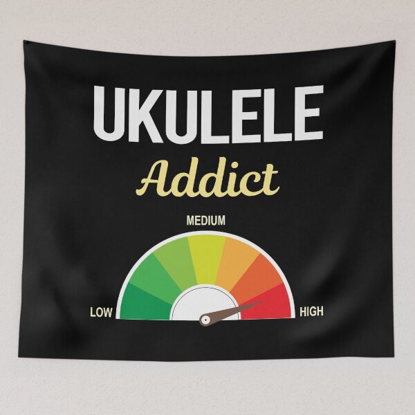 Aperçu de l'œuvre Addict Ukulélé créée et vendue par FrankVitgenos0.