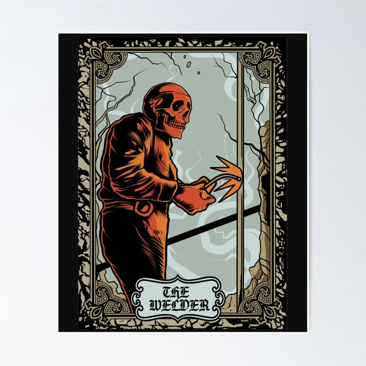 Welder Tarot    Sticker