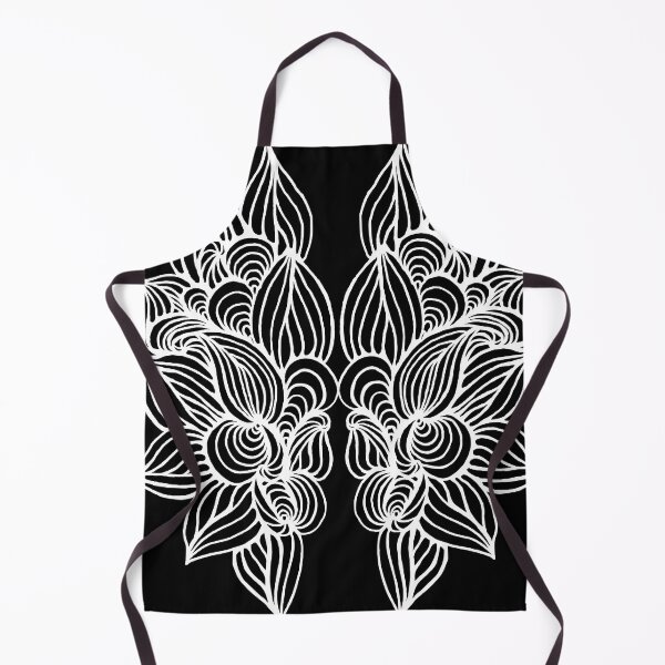 Item preview, Hand drawn abstract floral leave doodle pattern designed and sold by ANU911.
