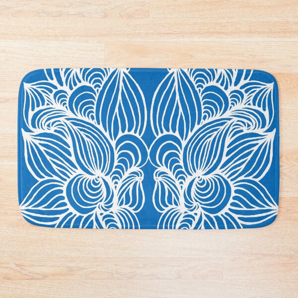 Item preview, Hand drawn abstract floral leave doodle pattern designed and sold by ANU911.