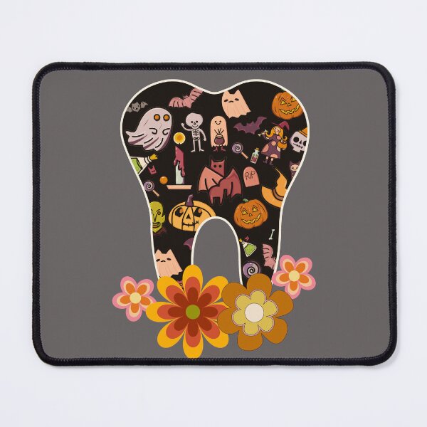 Item preview, Retro Dental Halloween Vibes  designed and sold by BronikowskiART.