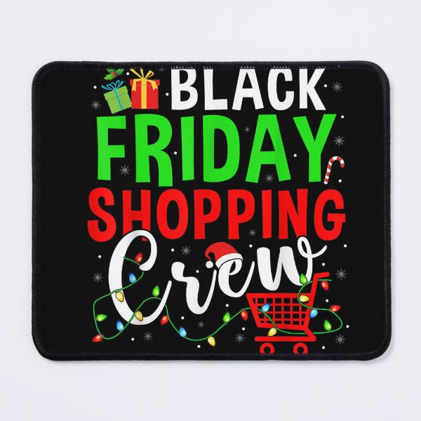 Item preview, Friday ping Crew Christmas Lights Black ping Family T-Shirt designed and sold by BurgeKarla.