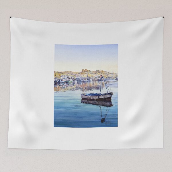 Item preview, El Puerto Pesquero, Almeria. The Fishing Port Of Almeria designed and sold by Margaret Merry.
