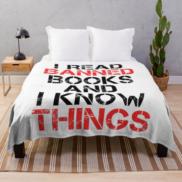 Item preview, I Read Banned Books And I Know Things designed and sold by HappyArts90.