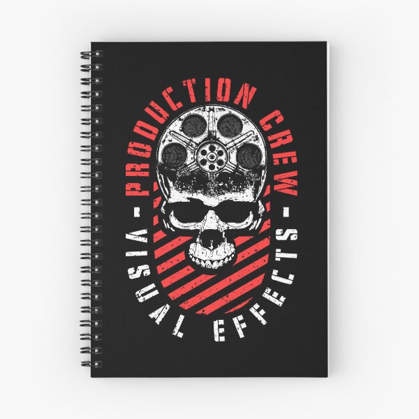 Item preview, Equipo de producción Efectos visuales Artista VFX Calavera de Halloween designed and sold by GrandeDuc.