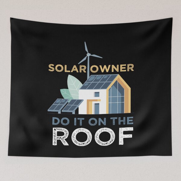 Item preview, Do It On The Roof Solar Photovoltaic designed and sold by MooonTees.