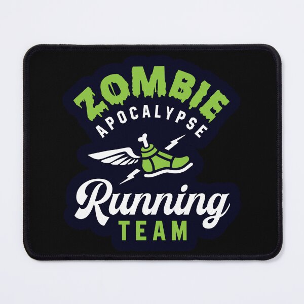 Item preview, Zombie Apocalypse Running Team Sticker designed and sold by cleoangelalc.