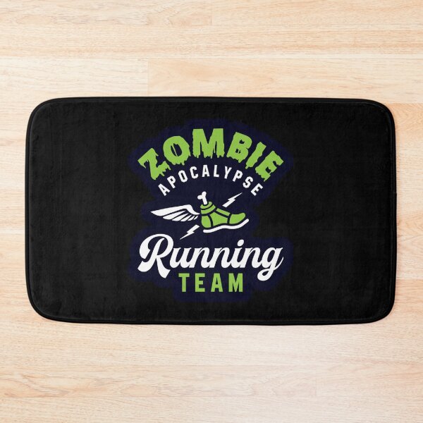 Item preview, Zombie Apocalypse Running Team Sticker designed and sold by cleoangelalc.