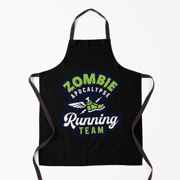 Item preview, Zombie Apocalypse Running Team Sticker designed and sold by cleoangelalc.