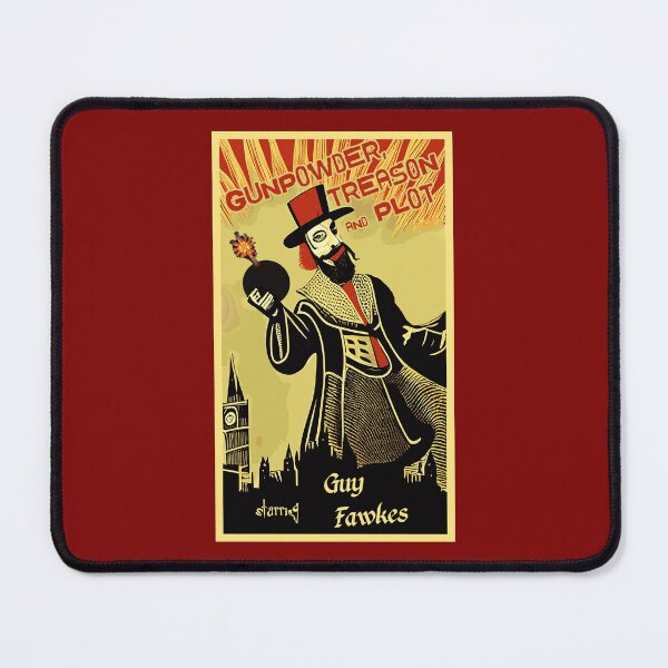 Item preview, Gunpowder Treason and Plot starring Guy Fawkes designed and sold by SolidEarthArt.