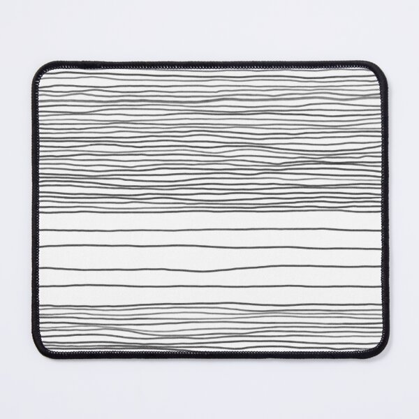 Item preview, Monochrome black and white graphic stripe minimalist style designed and sold by FrancesPoff.