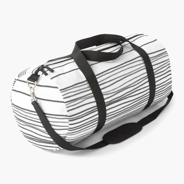Item preview, Monochrome black and white graphic stripe minimalist style  designed and sold by FrancesPoff.