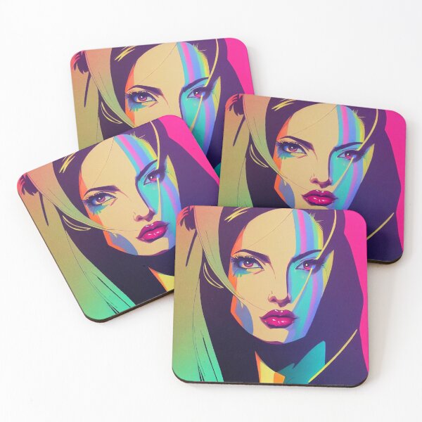 Item preview, Mujer hermosa del arte cómico designed and sold by Mercixai.