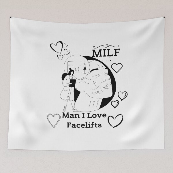 Item preview, marionette lines  Milf man i love facelifts  designed and sold by ProjectOfColor.
