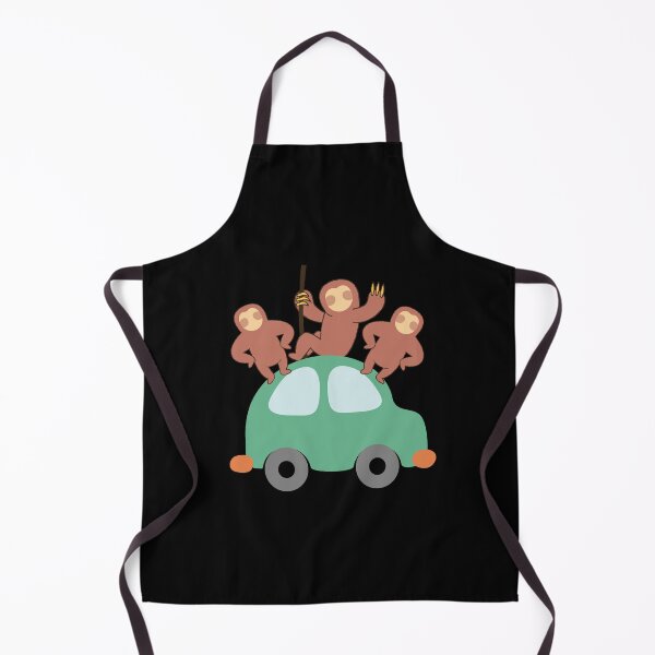 Item preview, Sloths on car designed and sold by The Love Quill.