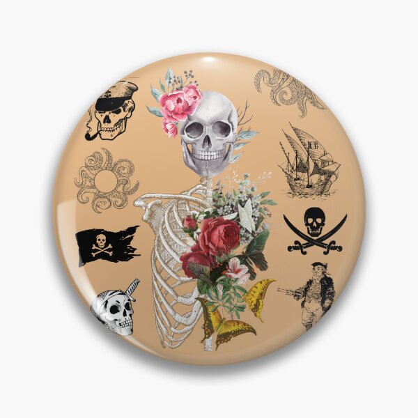 Item preview, Pirate Skeleton and Pirate Symbols designed and sold by ArtOfStars.