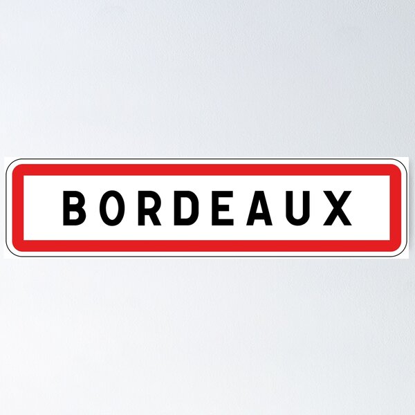 Item preview, Bordeaux City Panel designed and sold by BubbleManShop.