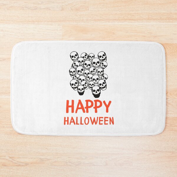 Item preview, Happy Halloween Horror Skulls Pattern Design designed and sold by WBP Mart.
