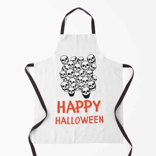 Item preview, Happy Halloween Horror Skulls Pattern Design designed and sold by WBP Mart.