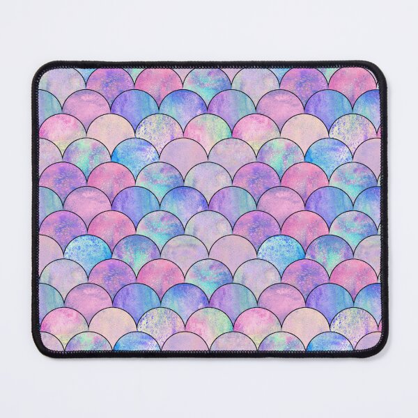 Item preview, Multicolor Mermaid Scales designed and sold by PotluckPrints.