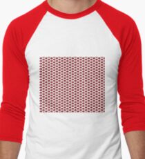 The Strawberry Thieves band logo pattern Men's Baseball ¾ T-Shirt
