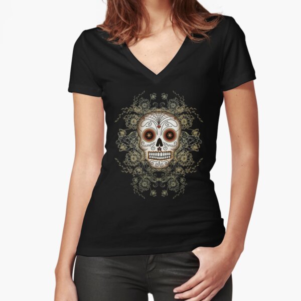 Fitted V-Neck T-Shirt