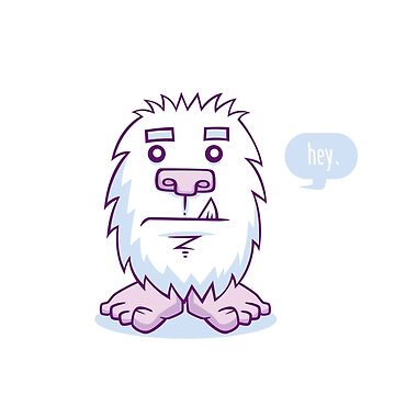 Artwork thumbnail, Yeti In A Snowstorm by strangethingsA