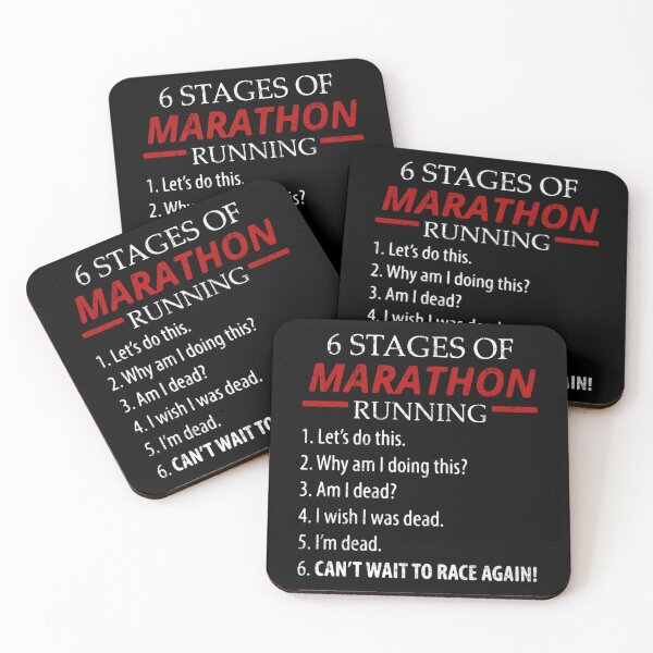 Item preview, 6 Stages Of Marathon Running Essential T-Shirt designed and sold by avickieww80.