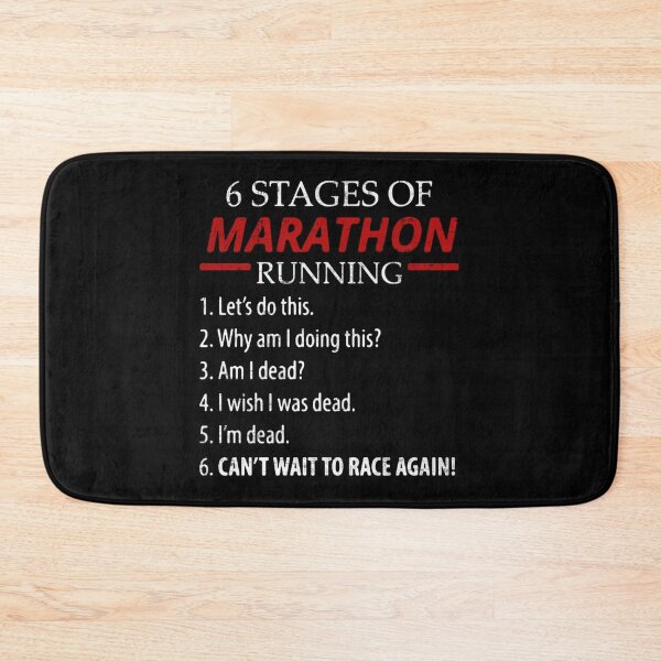 Item preview, 6 Stages Of Marathon Running Essential T-Shirt designed and sold by avickieww80.