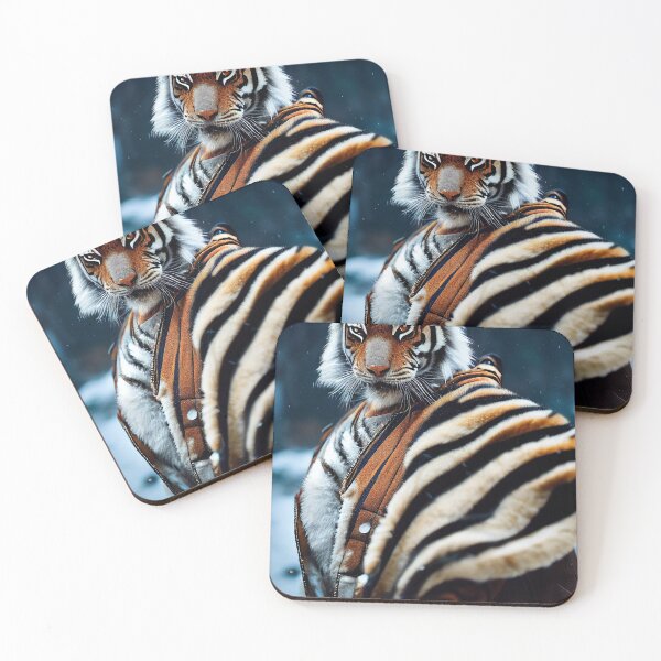 Item preview, Anthropomorphic Tiger designed and sold by KungFuChaos.