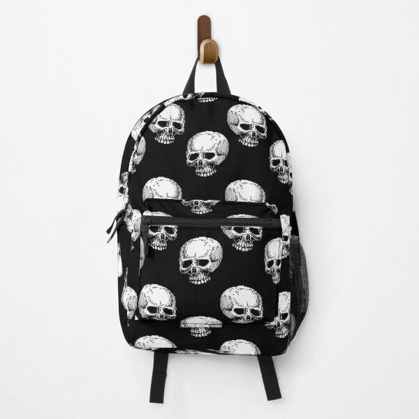 Item preview, Skull 8 bit art designed and sold by 8FistsofTees.