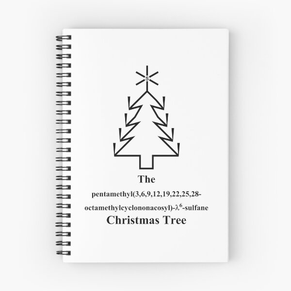 Item preview, Christmas Tree - IUPAC nomenclatur - chemistry joke designed and sold by Marcel Wirth.