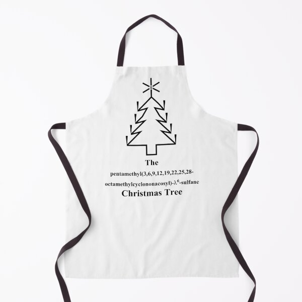 Item preview, Christmas Tree - IUPAC nomenclatur - chemistry joke designed and sold by Marcel Wirth.