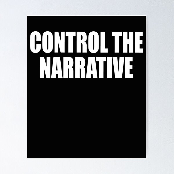 Item preview, Controla la narrativa designed and sold by HiddenStar02.