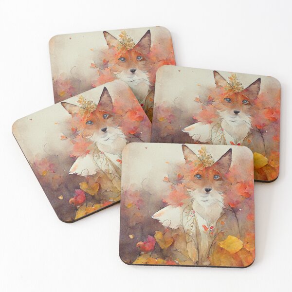 Item preview, Whimsical fall fox designed and sold by Staibshine.